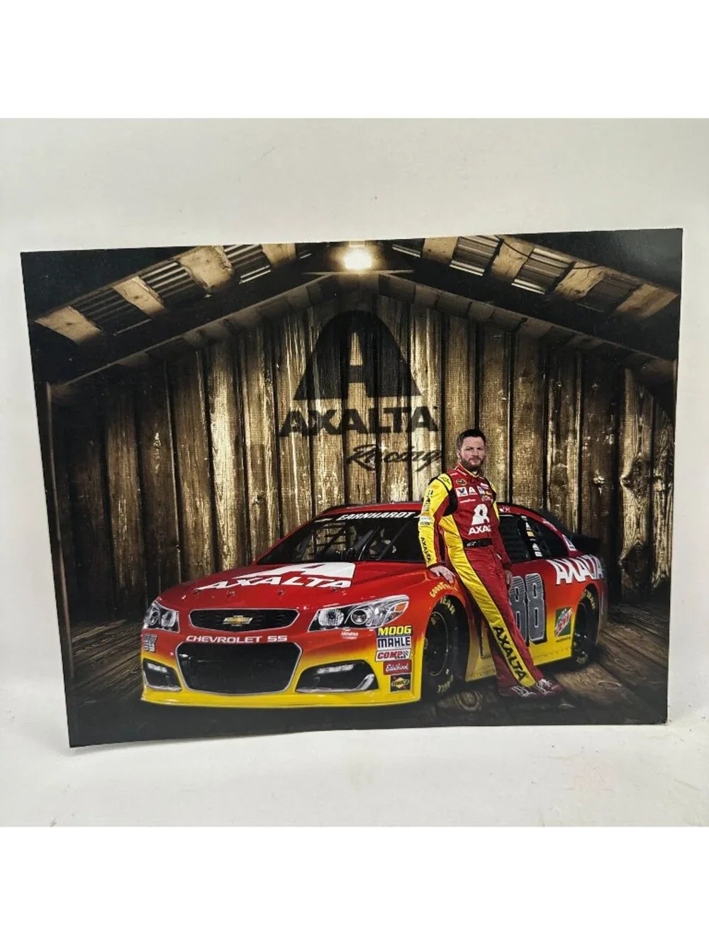 Axalta Racing Dale Earnhardt Jr. 2016 NASCAR Sprint Cup Series Promotional Card